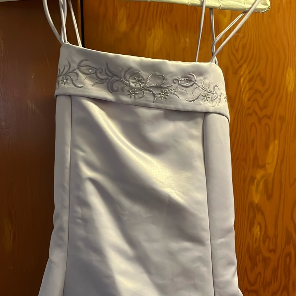 Elegant White Strapless Dress